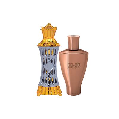 Ajmal Mizyaan Concentrated Perfume Oil Oriental Musky Attar And CD 99 Mukhallat Concentrated Perfume Oil Floral Oriental Attar 28 ml - Deodorants/Roll-Ons