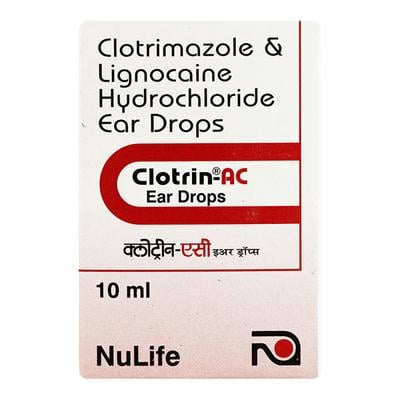 CLOTRIN AC Ear Drops 10ml - Ear Conditions-EAA