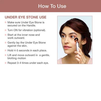 Flawless Finishing Touch Contour Facial Roller & Massager - Hair Removal Accessories