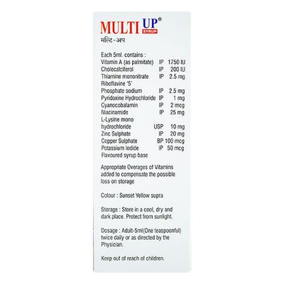 MULTI UP MANGO WITH MIXED FRUIT FLAVOUR Syrup 200ml - Supplements-Vam