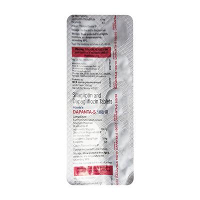 DAPANTA S 100/10 Tablet 10's - Diabetes-Ant