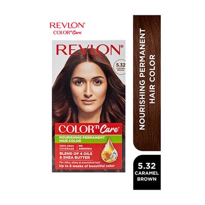 Revlon Color N Care Permanent Hair Color Cream- Light Golden Brown 6G 40 Gm - Crème