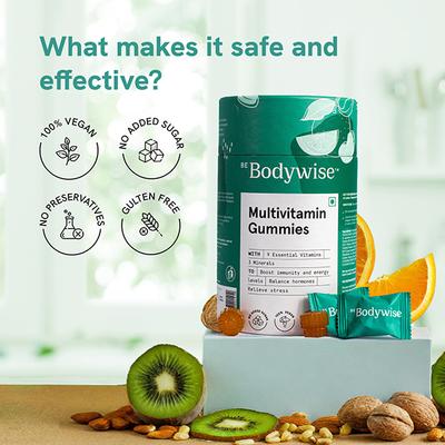 Be Bodywise Multivitamin Gummies - 60 Gummies 1's - Multi-Vitamins
