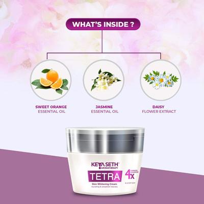 Keya Seth Aromatherapy Tetra Skin Whitening Night Cream 15 gm - Night Cream