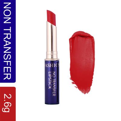 Fashion Colour Non - Transfer Matt Waterproof Lipstick, 15 Scarlet 2.6 gm - Lipsticks