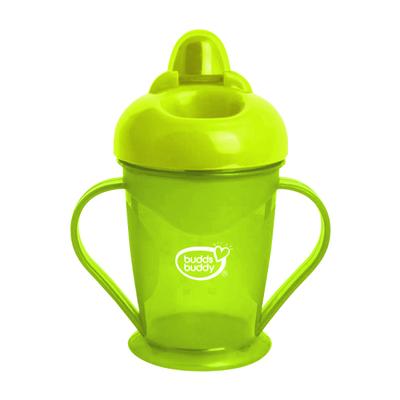 Buddsbuddy Handy Sippy Cup - Green Blue 175 ml - Feeding & Nursing