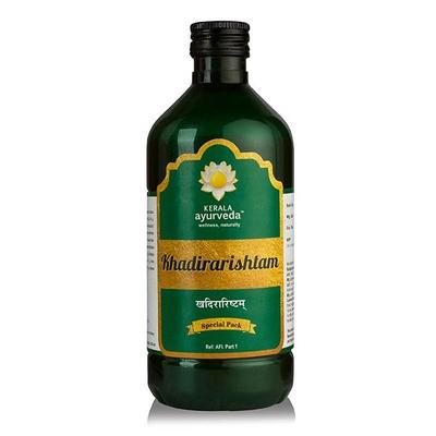 Kerala Ayurveda Khadirarishtam Tonic 435 ml - Speciality Medicines