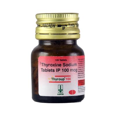 THYROUP 100mcg Tablet 120's - Hypothyroidism