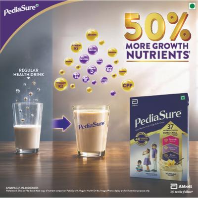 Pediasure Scientifically Designed Nutrition Drink Refill - Vanilla Flavour 1.9 kg - Kids Nutrition