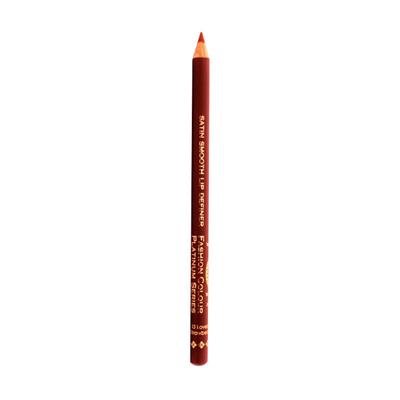 Fashion Colour Satin Smooth Lip Definer, 13 Lovely Stawberry 1.41 gm - Lip Liners
