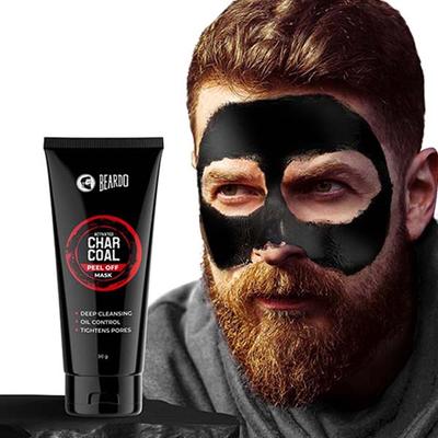 Beardo Activated Charcoal Peel Off Mask 50 gm - Masks & Peels