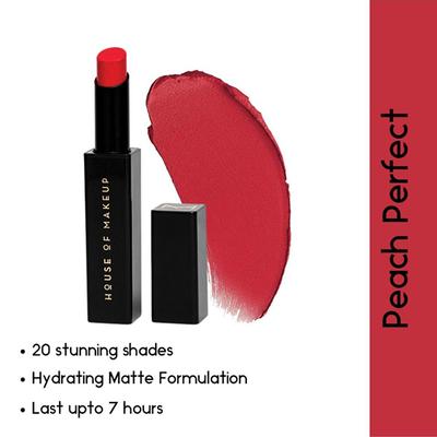 House Of Makeup Good On You Hydra Matte Lipstick - Peach Perfect 3.5 gm - Lipsticks