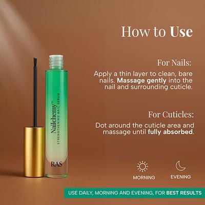 RAS Luxury Skincare Nailchemy Strengthening Nail Serum 8 ml - Nail Care