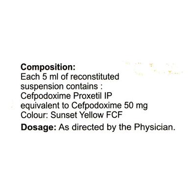 Polypod 50mg Dry Syrup 30ml - Bacterial Infections-Cep