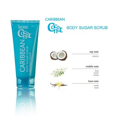 MADES Body Resort Clear Blue Tube Body Sugar Scrub 250 gm - Scrubs & Exfoliants
