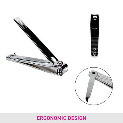 Vega D'Zyner Nail Clipper Large, Multicolor 2's - Nail Care