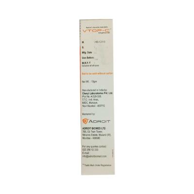 VTOP C Anhydrous Gel 15gm - Dry Skin-Emo