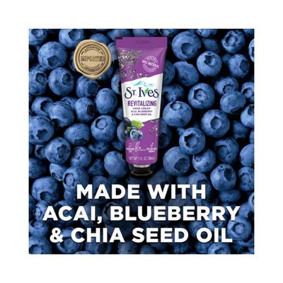 St. Ives Revitalising Blueberry, Acai And Chia Seed Hand Cream 30 ml - Creams/Oils/Lotions
