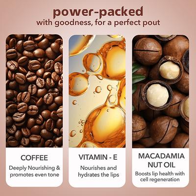 Lotus Herbals Cafe Mocha Lip Balm with SPF 15 for Dry and Chapped Lips Vegan, Brown 10 g - Lip Balms