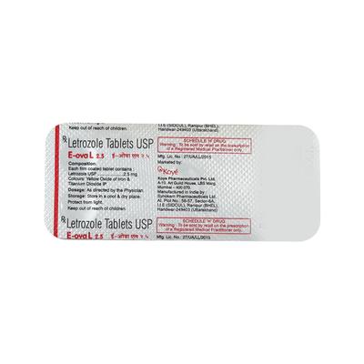 Eova L 2.5mg Tablet 5'S - Cancer Oncology-Hor