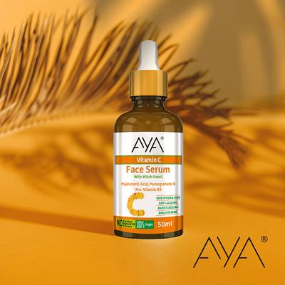 Aya Vitamin C Face Serum For Skin Hydration No Paraben, No Silicone, No Mineral Oil 50 ml - Face Serum