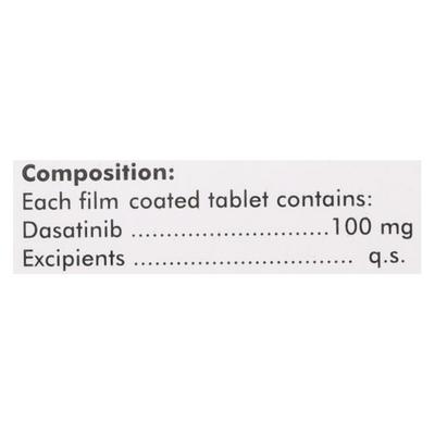 DASATIB 100 Tablet 30's - Cancer Oncology-Cyt