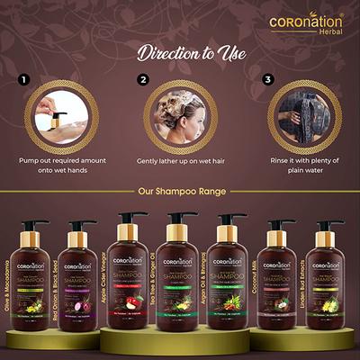 COROnation Herbal Coconut Milk Shampoo 300 ml - Shampoos