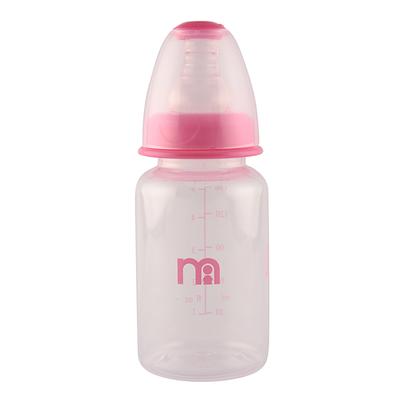 Mothercare Narrow Neck Bottle - Pink 150 ml - Feeding & Nursing