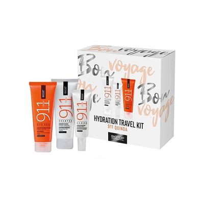 Biotop Professional 911 Quinoa Hydration Travel Kit Shampoo, Hair Mask & Serum (75Ml + 75Ml + 30Ml) 1's - Hair Sets & Kits
