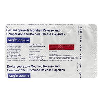 DDR D Capsule 10's - Ulcer/Reflux/Flatulence-Aaa