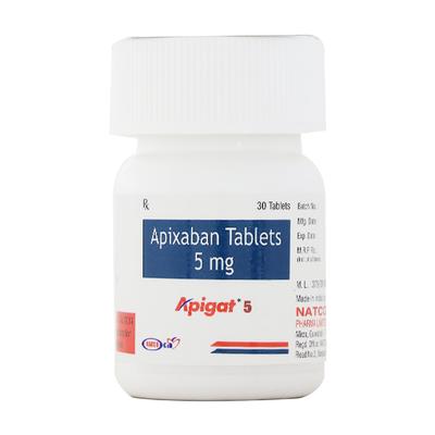 APIGAT 5mg Tablet 30's - Blood Clot-Ant