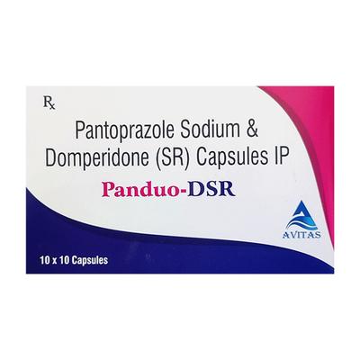 PANDUO DSR Capsule 10's - Ulcer/Reflux/Flatulence-Aaa