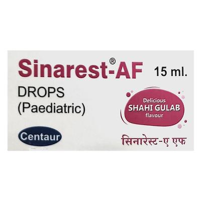 SINAREST AF DELICIOUS SHAHI GULAB FLAVOUR Drops 15ml - Cough And Cold-Cou