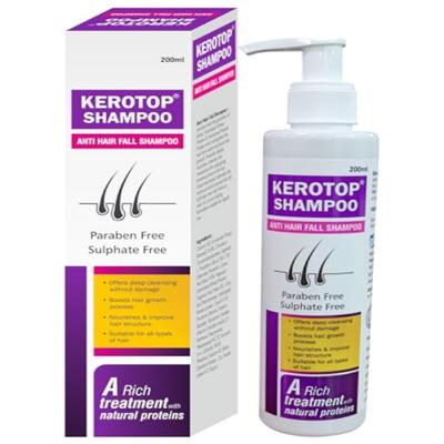 Kerotop Anti Hair Fall Shampoo 200 ml - Shampoos