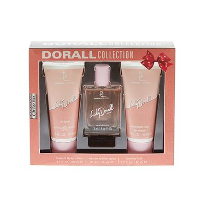Dorall Collection Lady Dorall Gift Set (Edt 30ml + Hand and Body Lotion 50ml + Shower Gel 50ml) 1's - Men Perfumes (Edt/Edp)