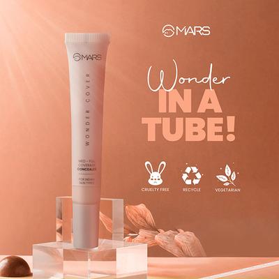 Mars Wonder Cover Liquid Concealer - 01 12 ml - Concealer