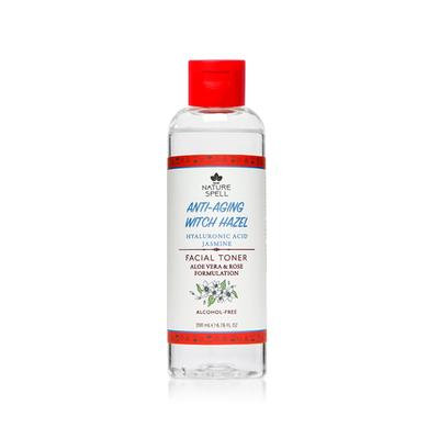 Nature Spell Hyaluronic Acid and Witch Hazel Anti Aging Face Toner 200 ml - Face Mists