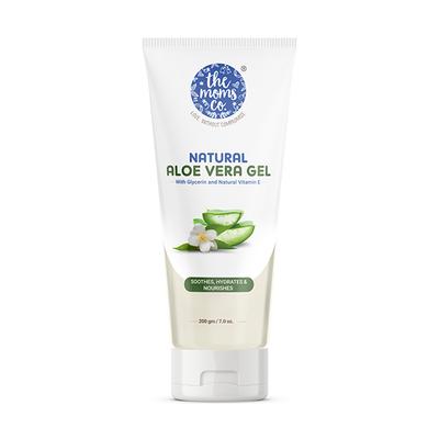 The Mom's Co. Natural Aloe Vera Gel with Glycerine and Natural Vitamin E 200gm - Face Gels