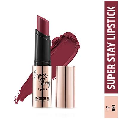 Insight Cosmetics Super Stay Lipstick - Ari (17) 7 gm - Lipsticks