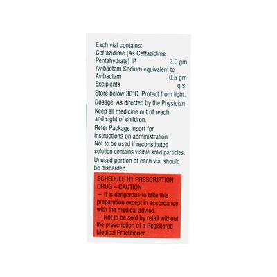 ZYCEFTA Infusion 1's - Bacterial Infections-Cep