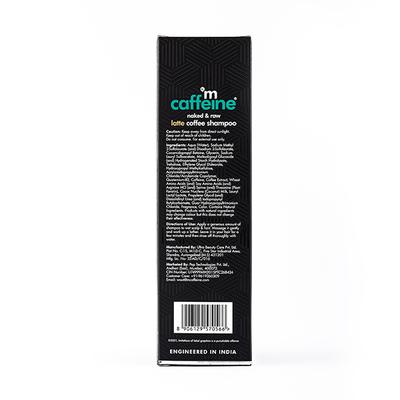 Mcaffeine Naked & Raw Latte Coffee Shampoo 250 ml - Shampoos