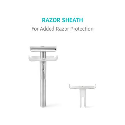 Bombay Shaving Company Precision Safety Razor with Feather Stainless Blades - Razors & Cartridges