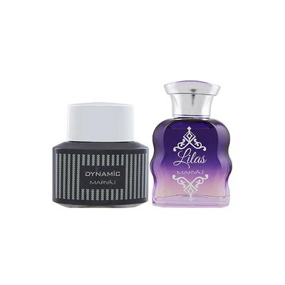 Maryaj Dynamic EDP Spicy Woody Perfume And Maryaj Lilas EDP Citrus Floral Perfume 200 ml - Perfumes (Edt/Edp)
