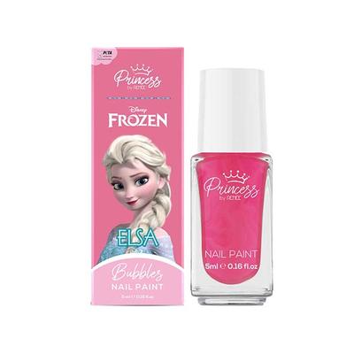 Disney Frozen Princess By RENEE Bubbles Nail Paint Elsa Pink 5 ml - Nail Polish