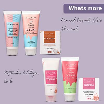 Glamveda Glycolic & Salicylic Acid Anti Acne Combo Gift PackFor Oily & Acne Prone Skin 1's - Makeup Kits & Sets