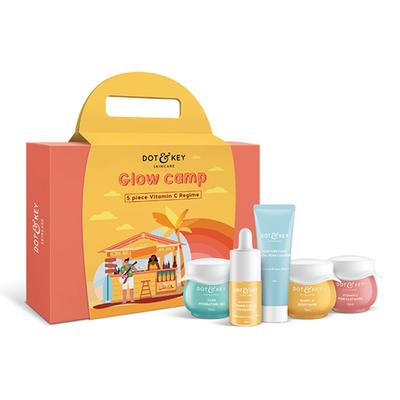 Dot & Key Glow Camp 5 - In - 1 Travel Kit 90 ml - Face Packs