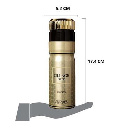 RiiFFS Sillage Oros Body Spray for Men 200 ml - Men Perfumes (Edt/Edp)