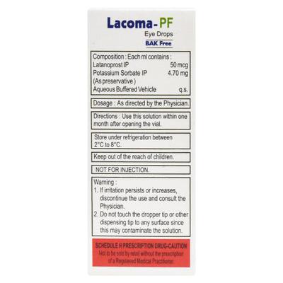 Lacoma PF Eye Drops 2.5ml - Glaucoma-Ant