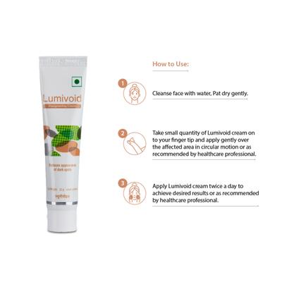 Lumivoid Depigmenting Cream 30gm - Dry Skin-Emo