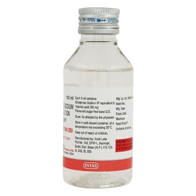 Divaa 250mg Oral Solution 100ml - Epilepsy/Convulsion-Ant